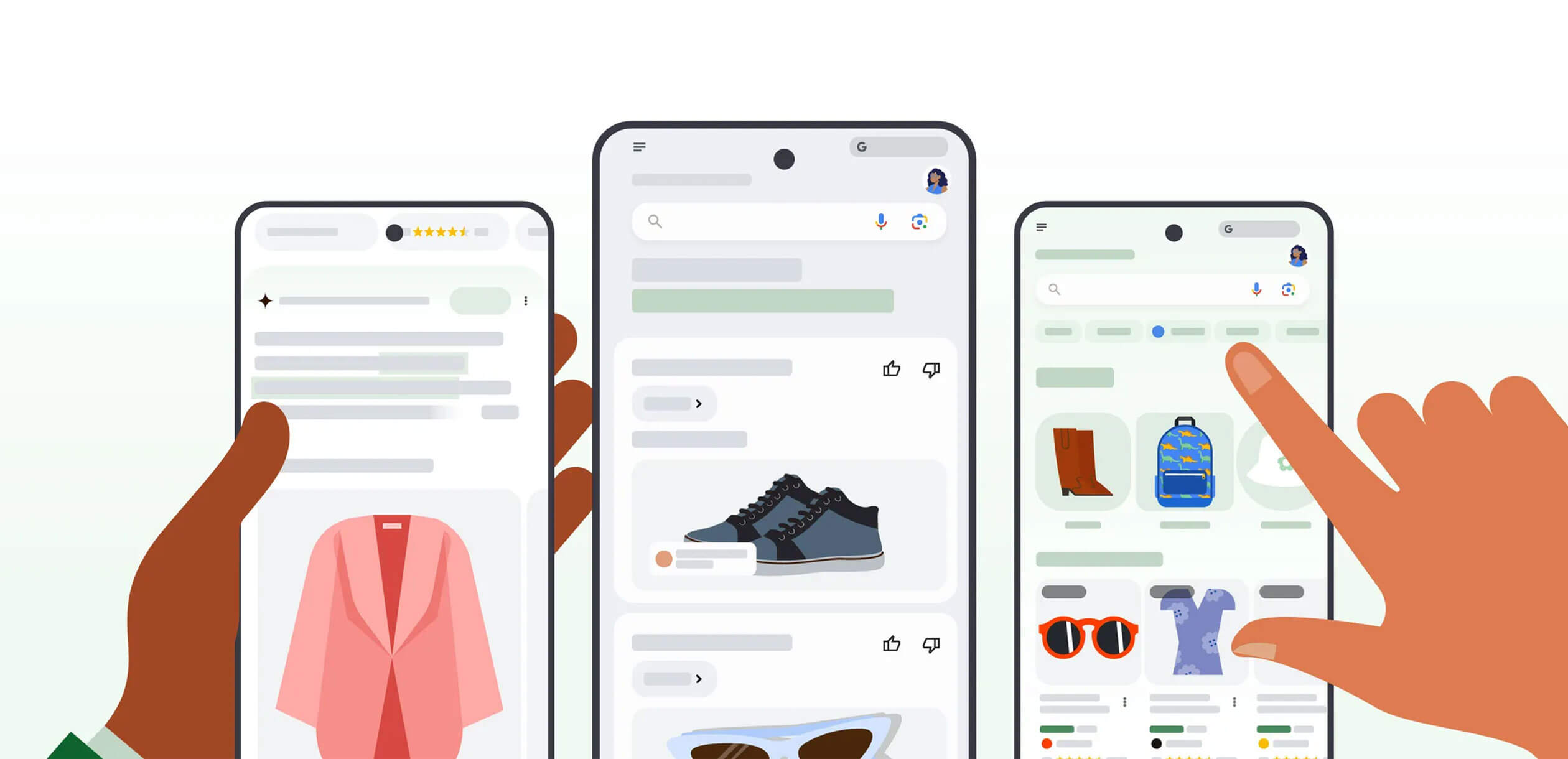 Google AI Shopping Graphic Image
