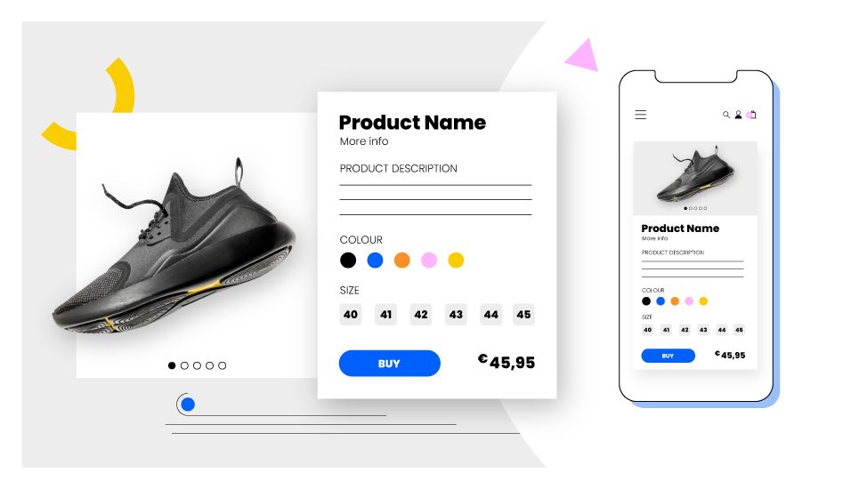 Product Ecommerce Page Graphic